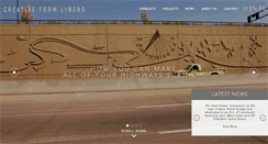 Desktop Screenshot of creativeformliners.com